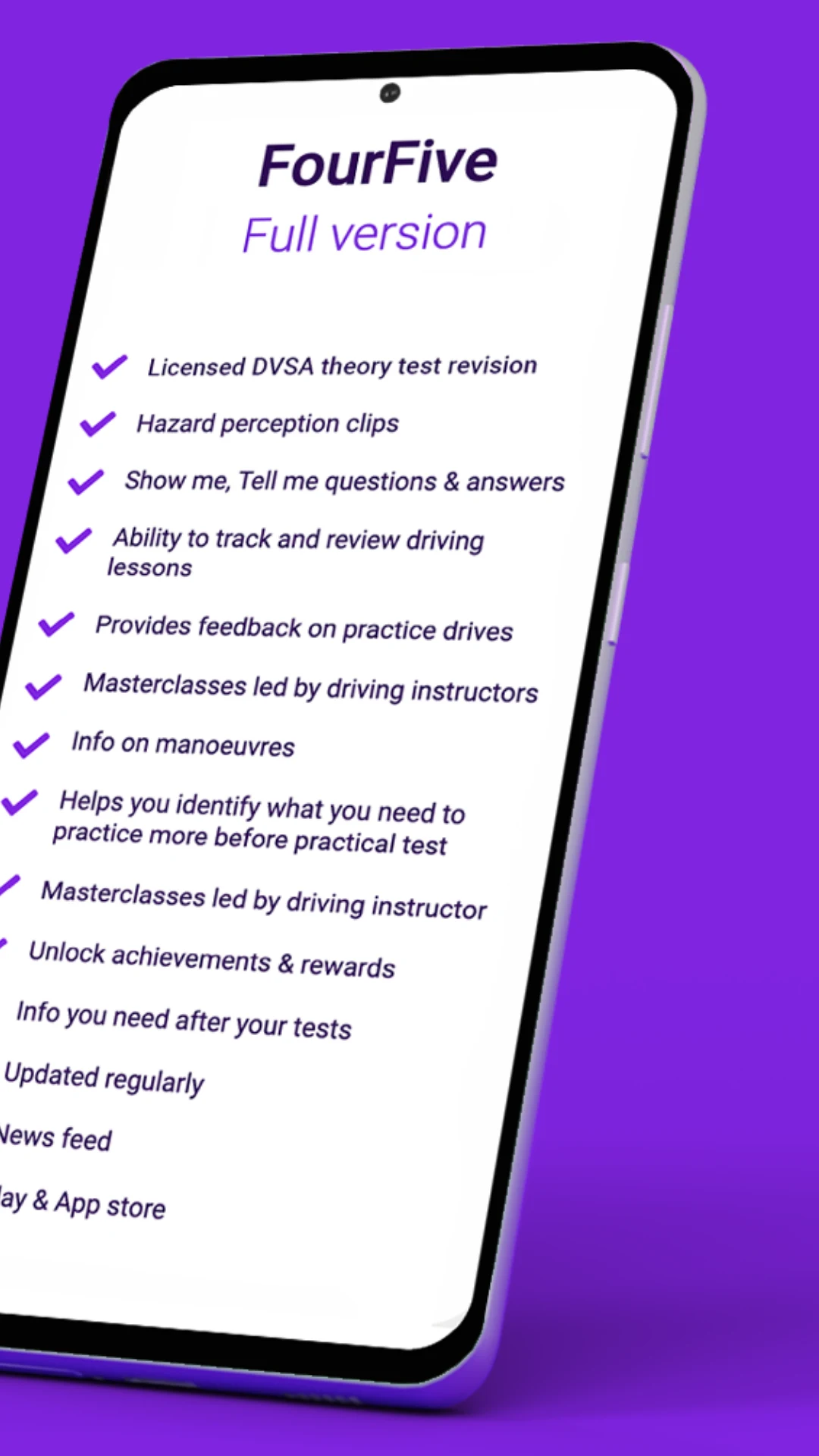 FourFive - Learn to Drive screenshot
